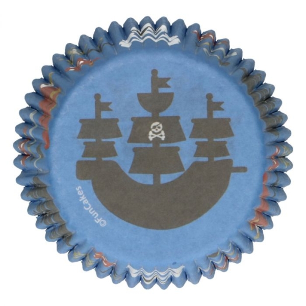 Cupcake Baking Cases - Pirates